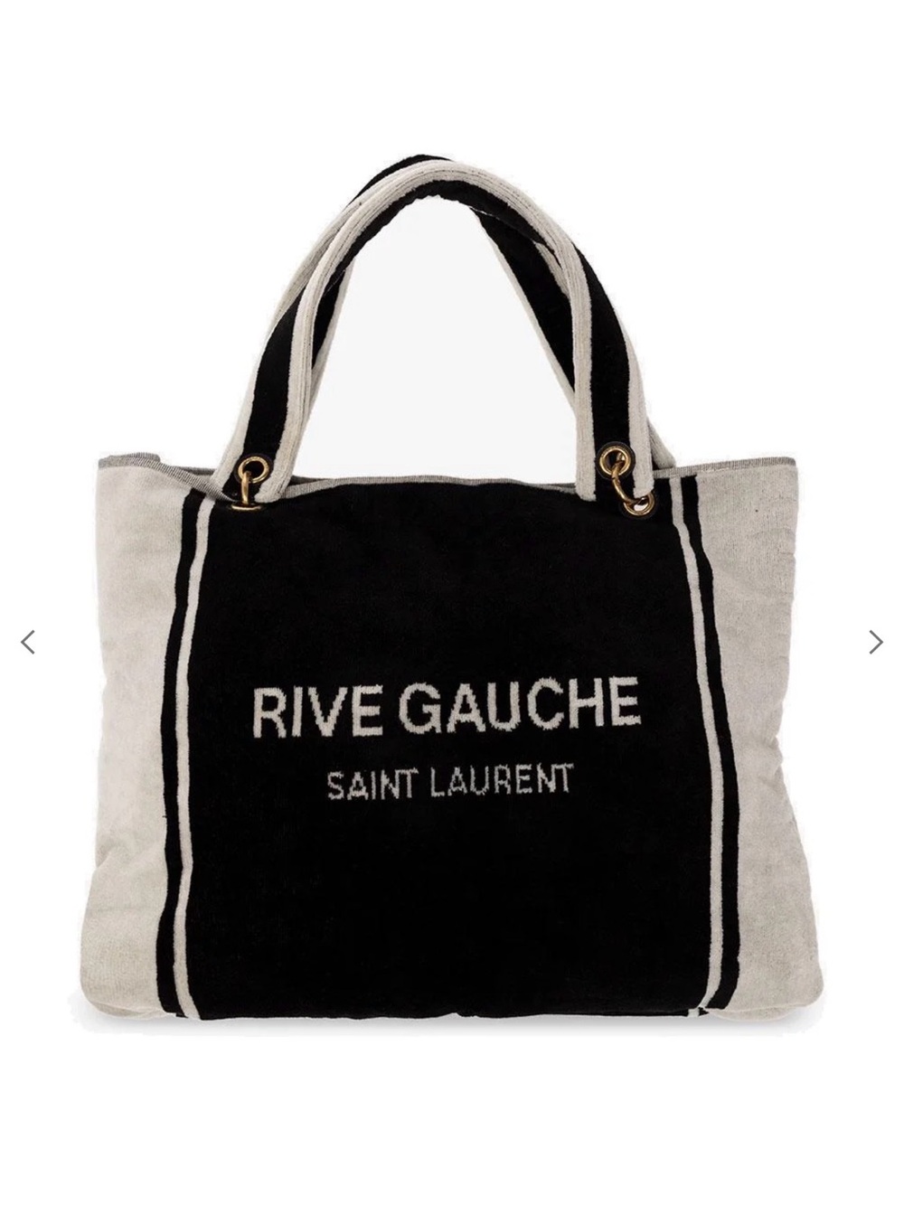 Saint Laurent Rive Gauche Towel Tote Bag